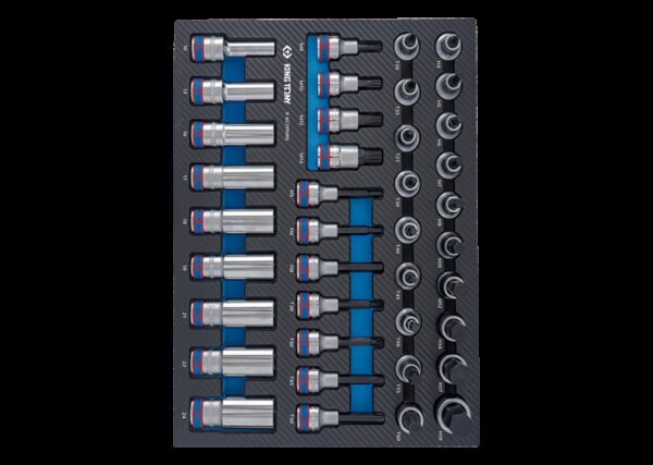 Bandeja EVAWAVE de vasos largos y vasos con punta 1/2" - 39 piezas