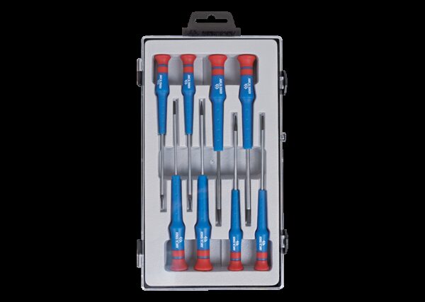 Juego de destornilladores de precisión ranurados - 8 piezas