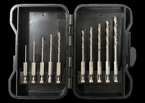 Cofre de brocas - 10 piezas