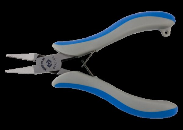Alicate de precisión con boca plana corta